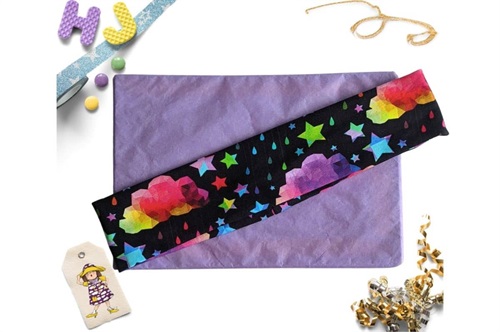 Buy  Flat Headband Rainbow Galaxy Clouds now using this page